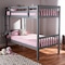 Baxton Studio Jude Grey Finished Wood Twin Size Bunk Bed 157-9631 - alternate 5